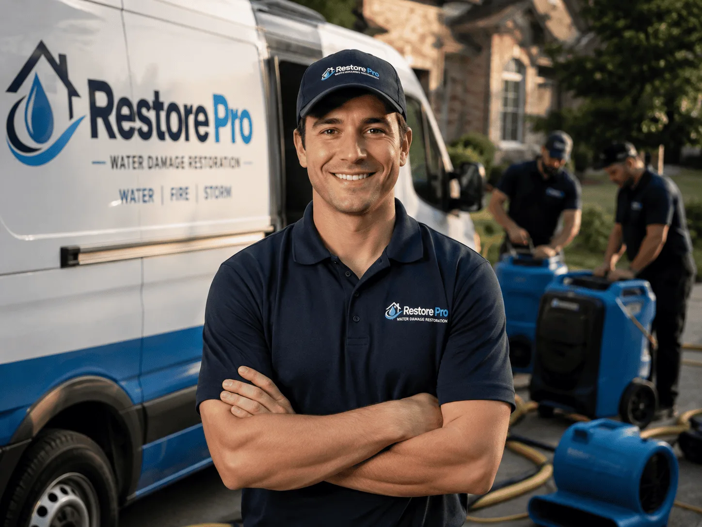 Water Damage Restoration company in Marquez, TX